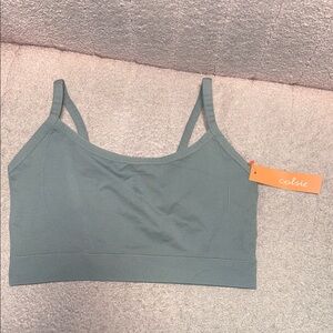 Colsie Women's Teal Sports Bra